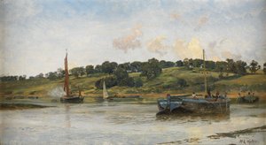 Bárkák a Medway-n, 1977