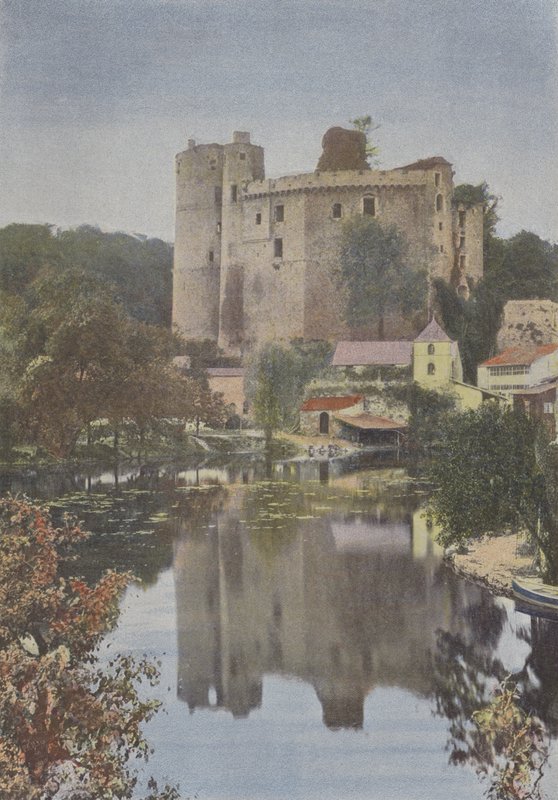 Clisson, Chateau (színes fotó) alkotó: (after) French Photographer