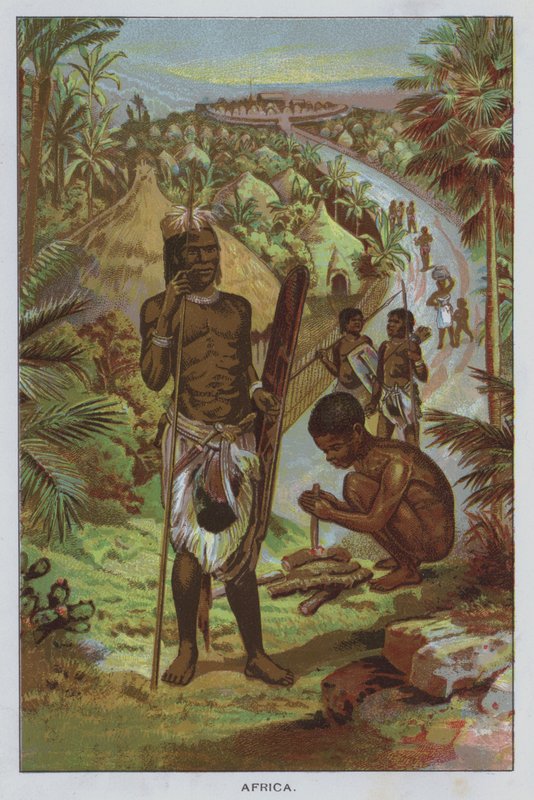 Afrika alkotó: American School