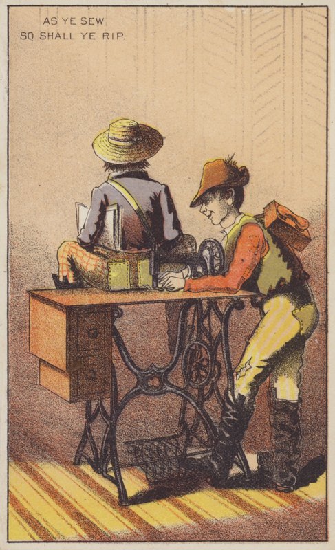 Ahogy varrsz, úgy hasogatsz alkotó: American School