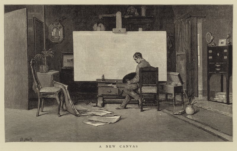 Egy új vászon alkotó: English School