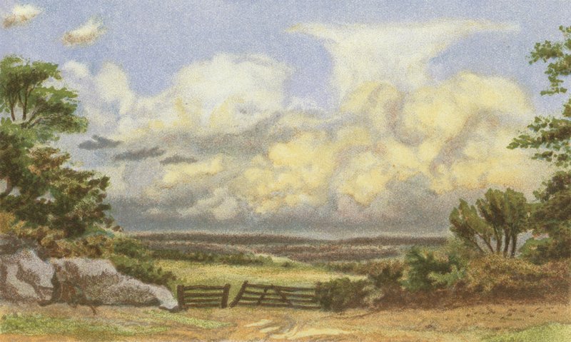 Felhők, Cumulo - Nimbus alkotó: English School