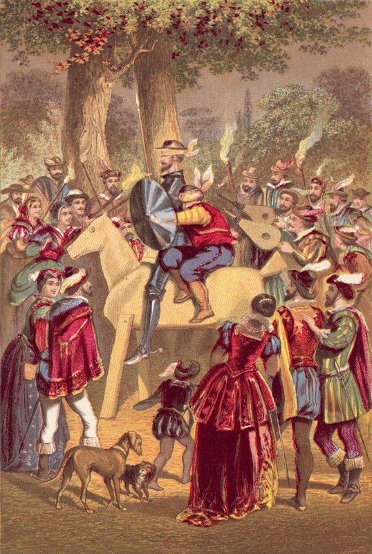 Don Quijote alkotó: English School