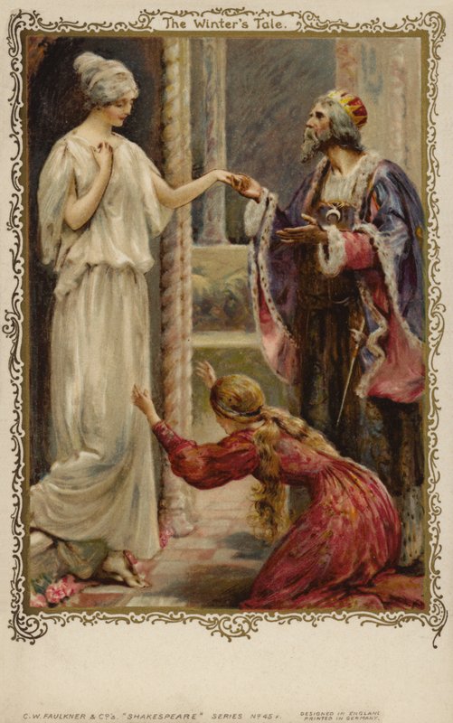 Jelenet Shakespeare Téli meséjéből alkotó: English School