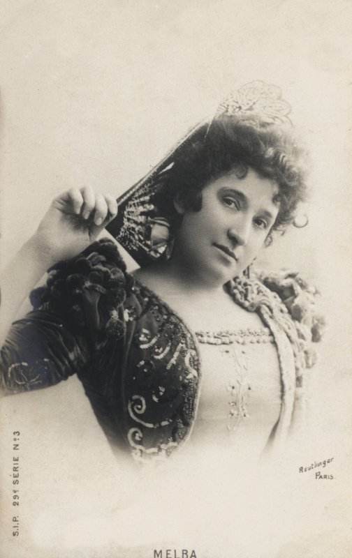 Nellie Melba asszony alkotó: French Photographer