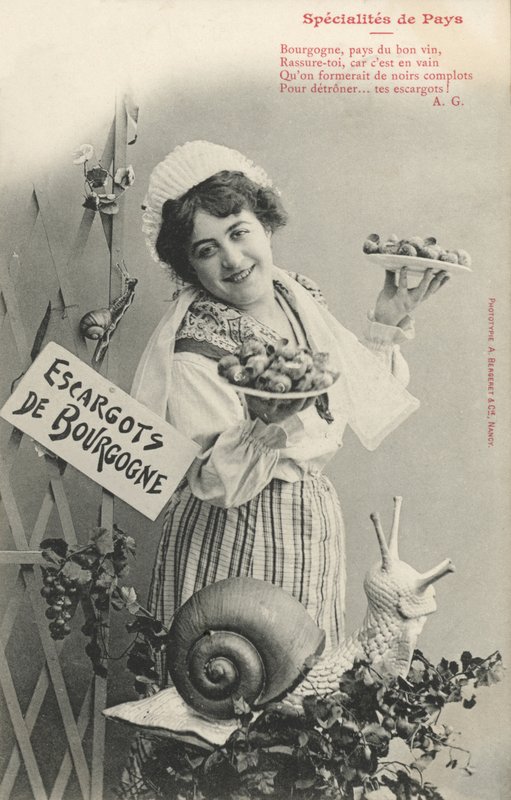 Bordó csigák alkotó: French Photographer