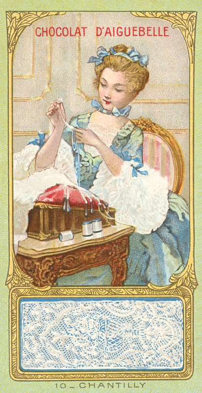 Chantilly csipke alkotó: French School