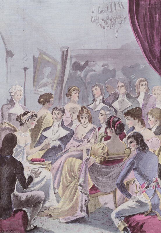 Madame Talliennél alkotó: French School