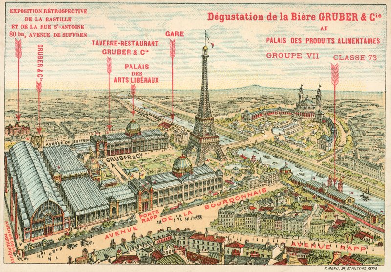 Egyetemes Kiállítás, Párizs alkotó: French School