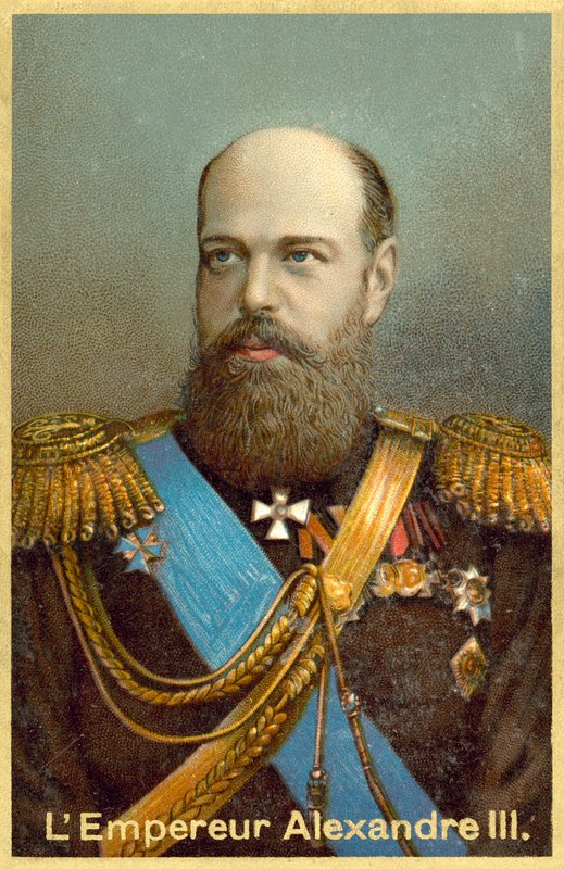 III. Sándor orosz cár alkotó: French School