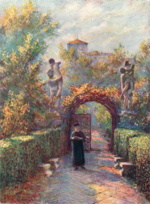 Kert Palazzo Cappello alkotó: A. Trevor Haddon