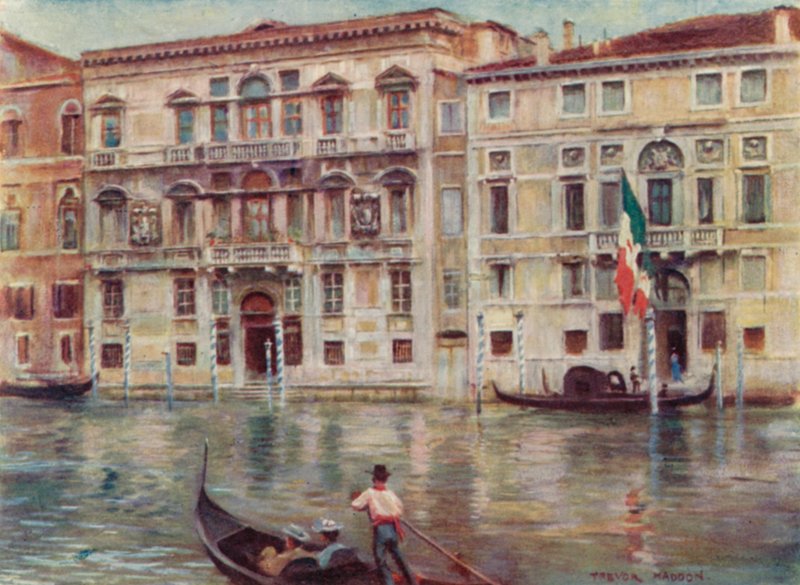 Mocenighi paloták alkotó: A. Trevor Haddon