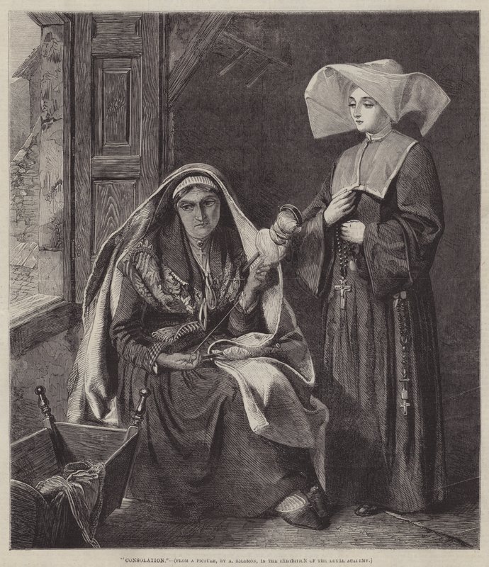 Vigasz alkotó: Abraham Solomon