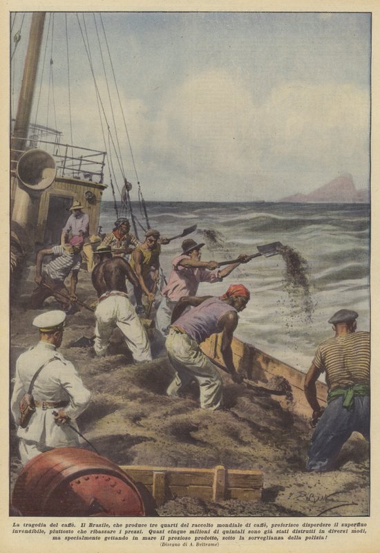 A kávé tragédiája alkotó: Achille Beltrame