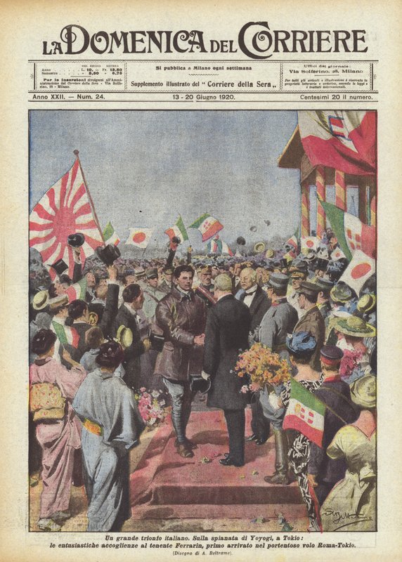 Nagy olasz diadal alkotó: Achille Beltrame