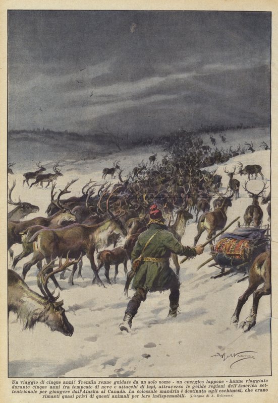 Öt éves utazás! alkotó: Achille Beltrame
