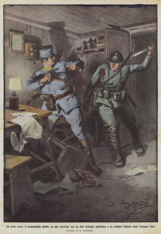 Rövid karokkal alkotó: Achille Beltrame