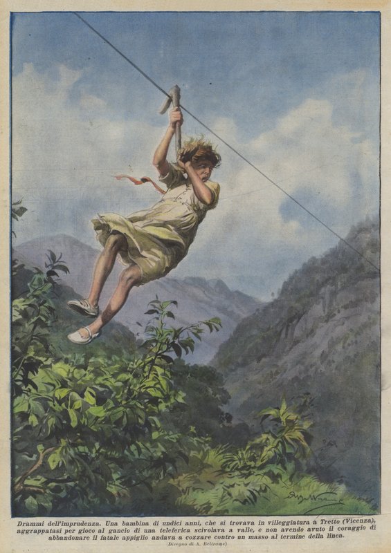 A meggondolatlanság drámái alkotó: Achille Beltrame