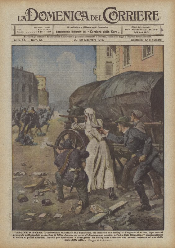 Olaszország hősnői alkotó: Achille Beltrame