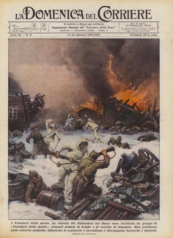 A halál önkéntesei alkotó: Achille Beltrame