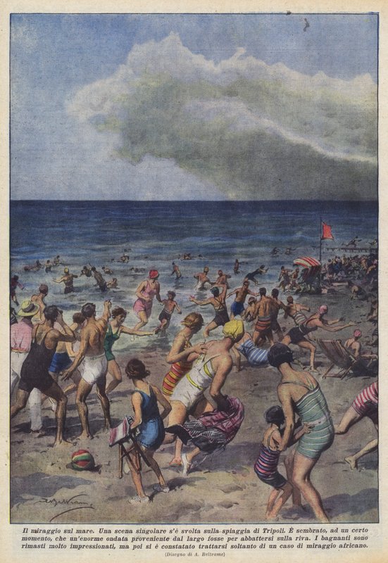 Délibáb a tengeren alkotó: Achille Beltrame
