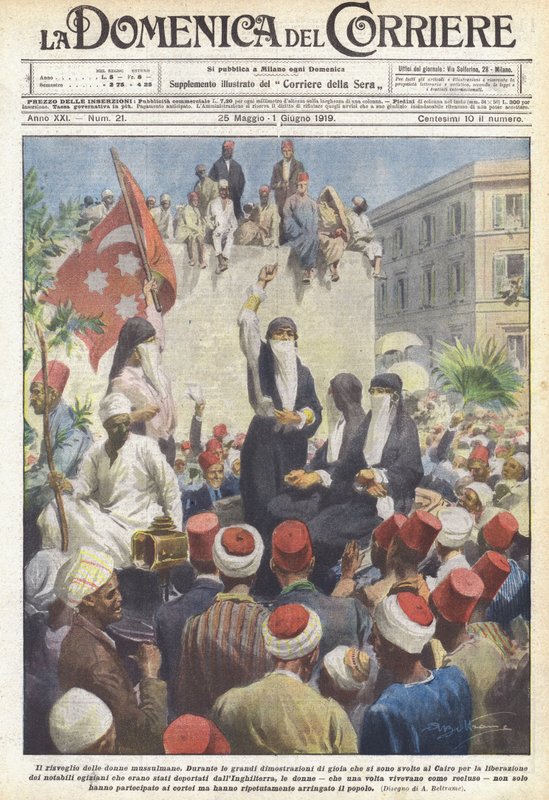 A muszlim nők ébredése alkotó: Achille Beltrame