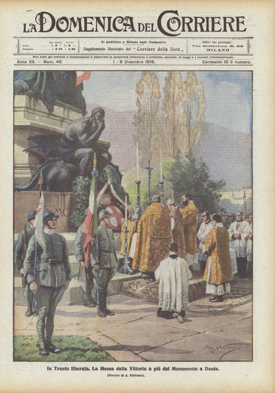 Trentóban felszabadultak alkotó: Achille Beltrame