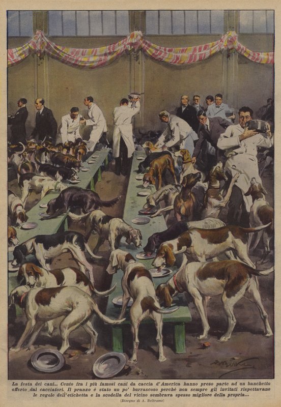 A kutyaparti alkotó: Achille Beltrame