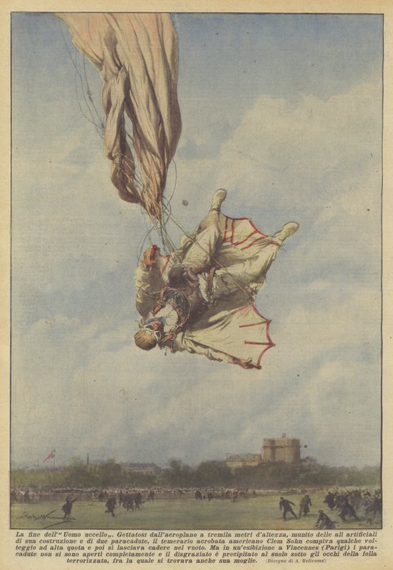 A Madárember vége alkotó: Achille Beltrame