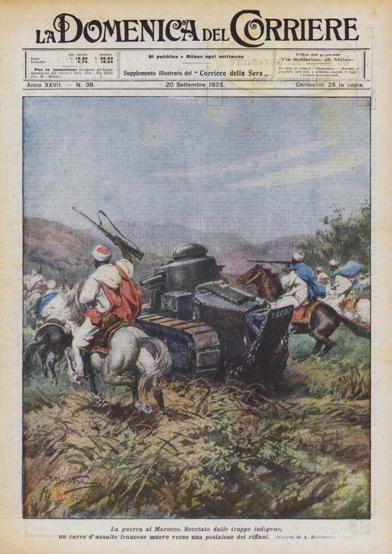 A marokkói háború alkotó: Achille Beltrame
