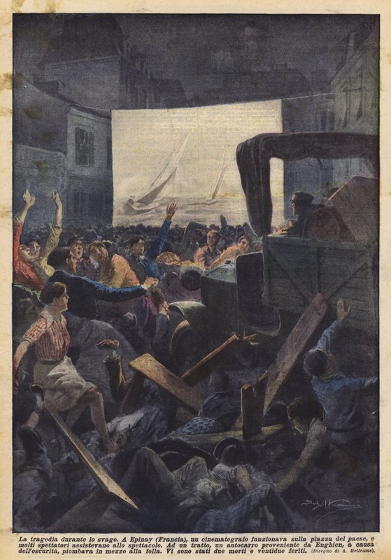 A tragédia a szabadidő alatt alkotó: Achille Beltrame