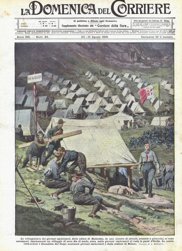 Fiatal felfedezők vakációja alkotó: Achille Beltrame