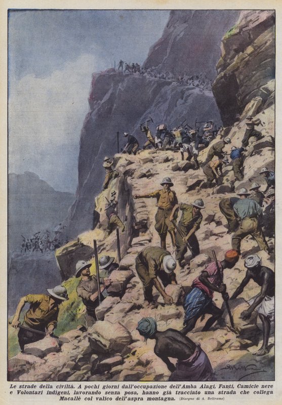 A civilizáció útjai alkotó: Achille Beltrame