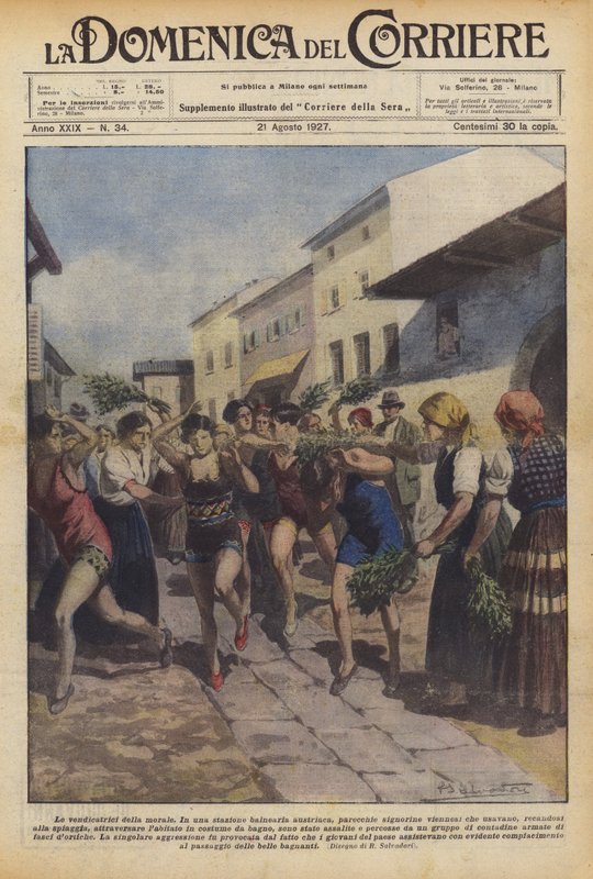Az erkölcs bosszúállói alkotó: Achille Beltrame