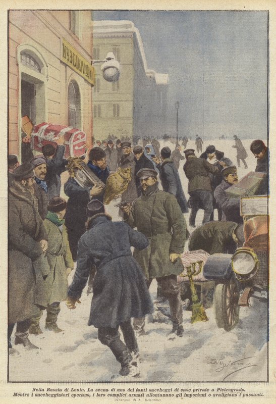 Lenin Oroszországában alkotó: Achille Beltrame