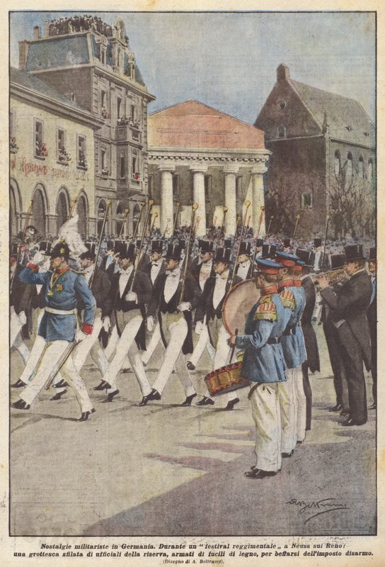 Katonai nosztalgia Németországban alkotó: Achille Beltrame