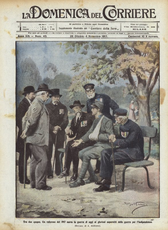 Két eposz között alkotó: Achille Beltrame