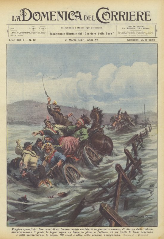 Tragikus házasság alkotó: Achille Beltrame