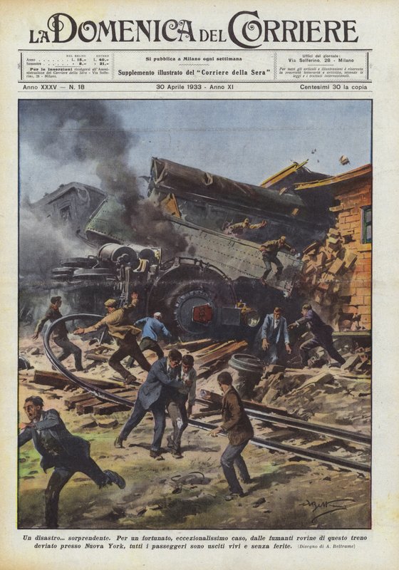 Katasztrófa? elképesztő alkotó: Achille Beltrame