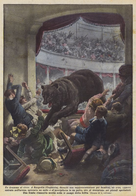 Egy cirkuszi dráma alkotó: Achille Beltrame
