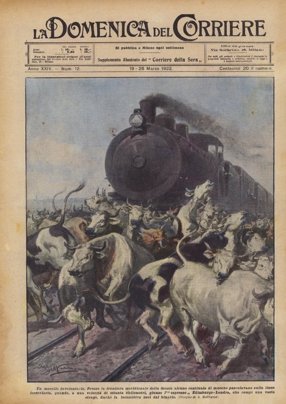 Akaratlan mészárlás alkotó: Achille Beltrame