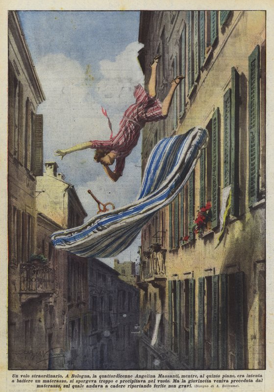 Rendkívüli repülés alkotó: Achille Beltrame