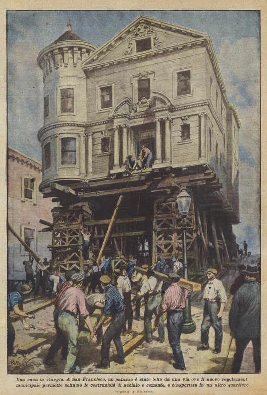 Egy otthon útközben alkotó: Achille Beltrame