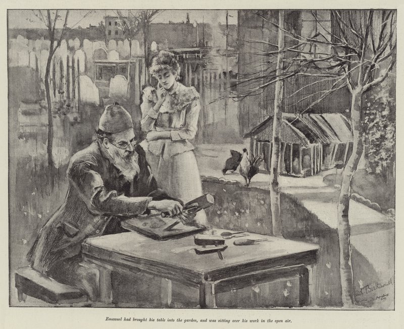 A lázadó királynő, Walter Besant alkotó: Adolphe Birkenruth