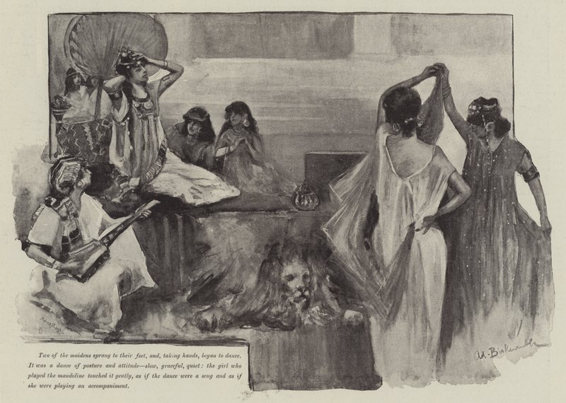 A lázadó királynő, Walter Besant alkotó: Adolphe Birkenruth