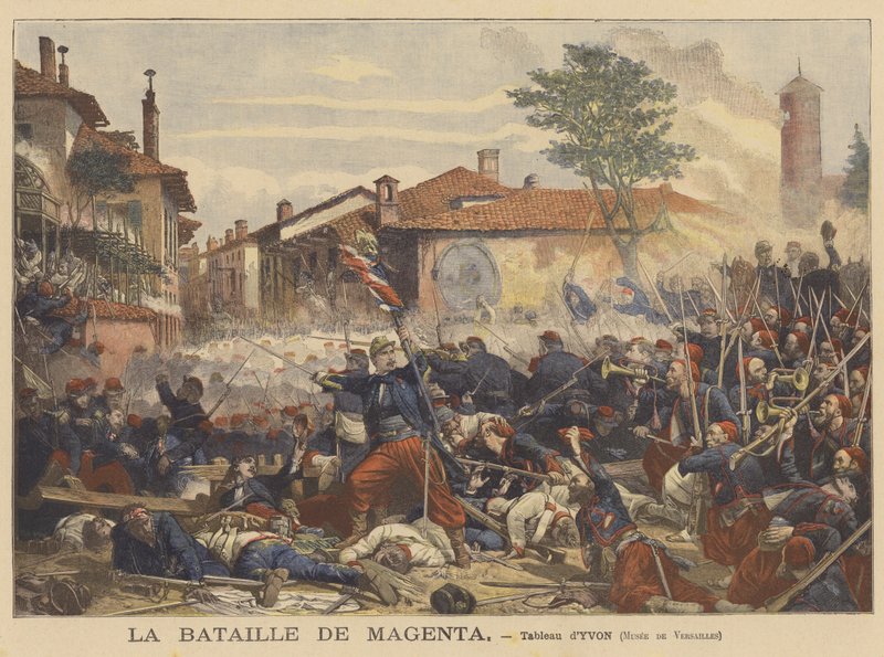 A bíbor csata alkotó: Adolphe after Yvon