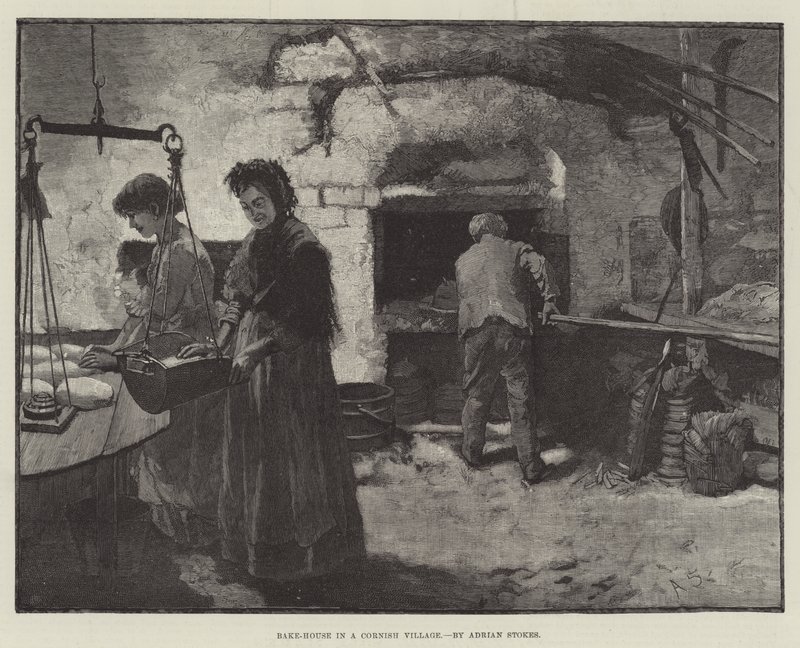 Bake-House egy cornwalli faluban alkotó: Adrian Scott Stokes