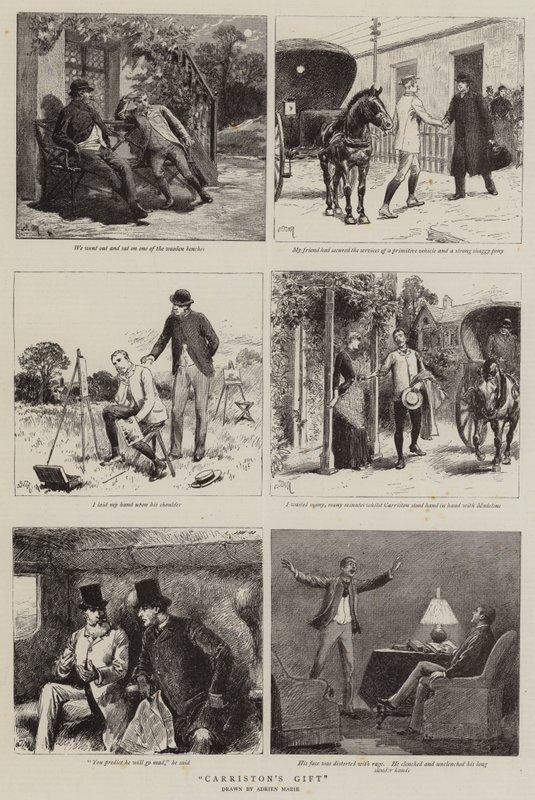 Carriston ajándéka alkotó: Adrien Emmanuel Marie