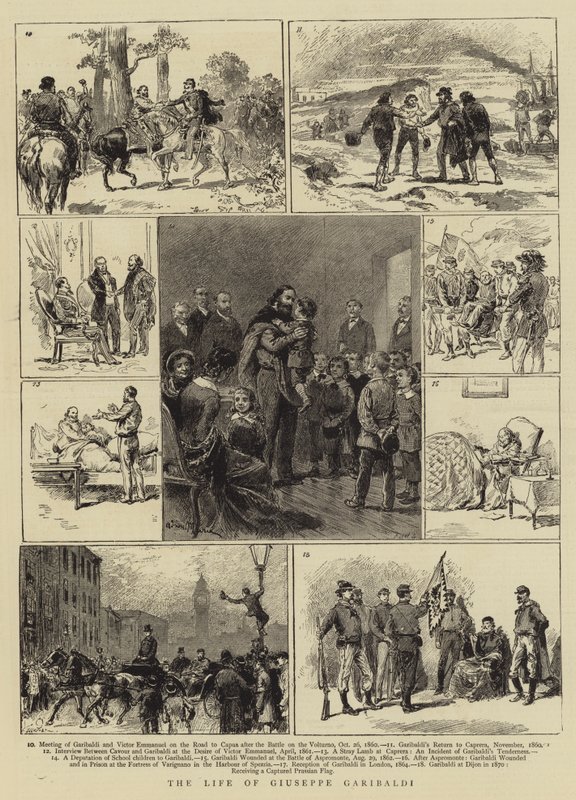 Giuseppe Garibaldi élete alkotó: Adrien Emmanuel Marie