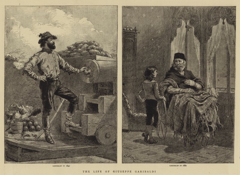 Giuseppe Garibaldi élete alkotó: Adrien Emmanuel Marie